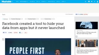 
                            8. Facebook had an 'Anonymous Login' feature that it never launched