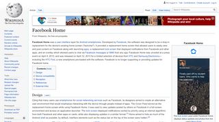 
                            12. Facebook Home - Wikipedia