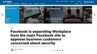 
                            12. Facebook introduces Workplace domain to calm enterprise security ...
