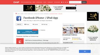 
                            11. Facebook iPhone- / iPad-App - Download - CHIP
