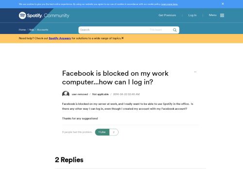 
                            9. Facebook is blocked on my work computer...how can ... - The ...