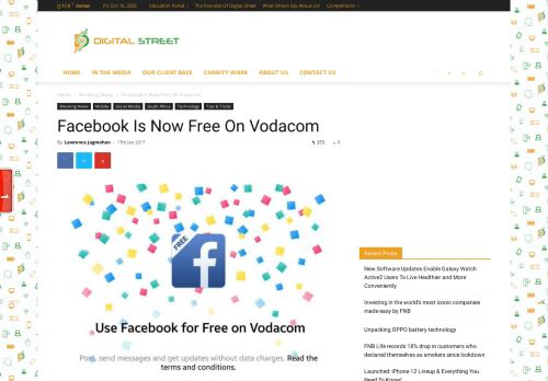 
                            13. Facebook Is Now Free On Vodacom - Digital Street