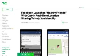 
                            9. Facebook Launches “Nearby Friends” With Opt-In Real-Time Location ...