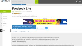 
                            12. Facebook Lite 135.0.0.3.119 para Android - Download em Português