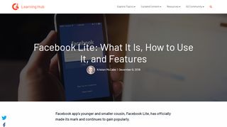 
                            8. Facebook Lite: Join Over 1 Billion Users Saving Phone Data (+ ...