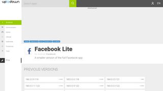 
                            1. Facebook Lite old versions - Android