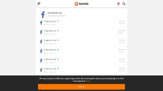 
                            9. Facebook Lite Old Versions for Android | Aptoide