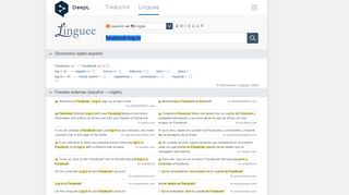 
                            13. Facebook-log-in - Traducción al español – Linguee