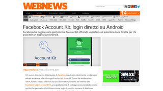 
                            6. Facebook login accesso diretto | Webnews