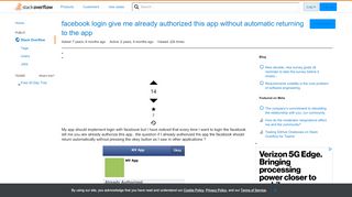 
                            7. facebook login give me already authorized this app without ...