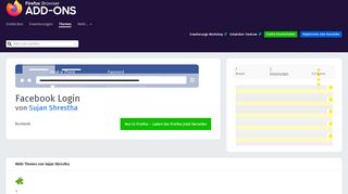 
                            5. Facebook Login – Holen Sie sich dieses Theme für ? Firefox (de)