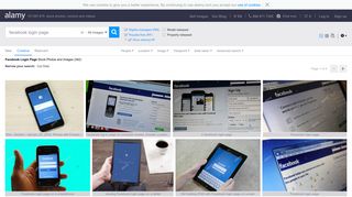 
                            1. Facebook Login Page - Alamy