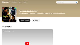 
                            13. Facebook Login Pannu - G.V. Prakash Kumar & Sharwanand ...