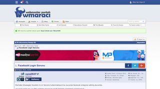 
                            5. Facebook Login Sorunu | WM Aracı