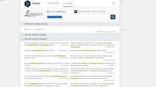 
                            6. Facebook login - Traduction française – Linguee
