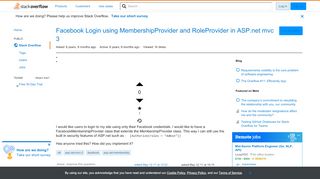 
                            10. Facebook Login using MembershipProvider and RoleProvider in ASP ...