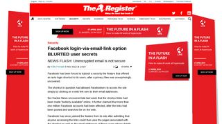 
                            11. Facebook login-via-email-link option BLURTED user secrets • The ...