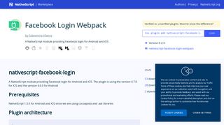 
                            2. Facebook Login Webpack | NativeScript Marketplace