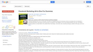 
                            8. Facebook Marketing All-in-One For Dummies - Resultado de Google Books