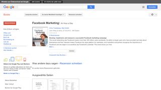
                            12. Facebook Marketing: An Hour a Day - Google Books-Ergebnisseite