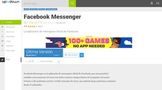 
                            8. Facebook Messenger 203.0.0.21.91 para Android - Descargar