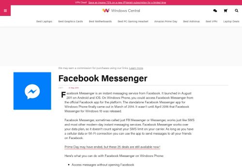 
                            13. Facebook Messenger for Windows Phone - Windows Central