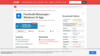 
                            6. Facebook Messenger - Windows 10 App - Download - CHIP