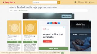 
                            10. facebook mobile login page m q - recipes - Tasty Query