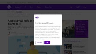
                            10. Facebook Names: How to change your name, how often ... - BT.com