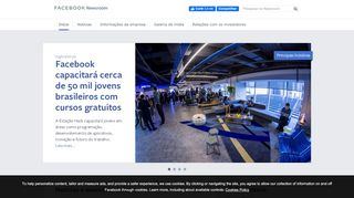 
                            2. Facebook Newsroom Brazil
