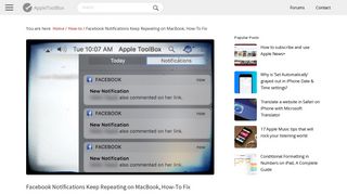 
                            9. Facebook Notifications Keep Repeating on MacBook, How-To Fix ...