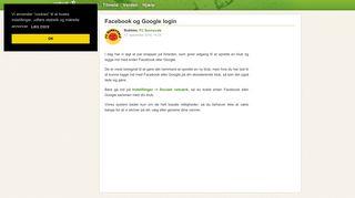 
                            4. Facebook og Google login | Virtual Manager