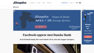 
                            9. Facebook-opprør mot Danske Bank - Aftenposten