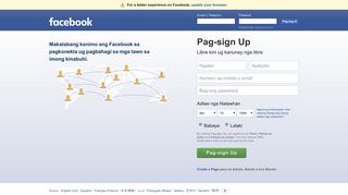 
                            1. Facebook - Pag-log In o Pag-sign Up