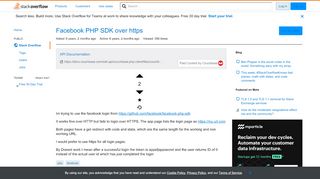 
                            7. Facebook PHP SDK over https - Stack Overflow