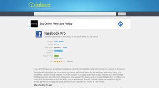 
                            5. Facebook Pro - Free Download