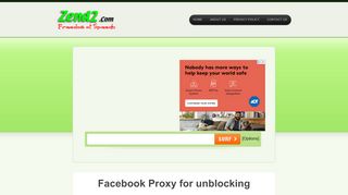 
                            1. Facebook Proxy - Unblock Facebook - Zend2