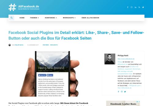 
                            11. Facebook Social Plugins im Detail erklärt: Like-, Share-, Save- und ...