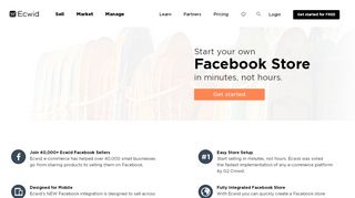 
                            13. Facebook Store & Facebook Ecommerce Marketing Tools from Ecwid
