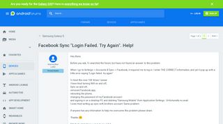 
                            8. Facebook Sync 