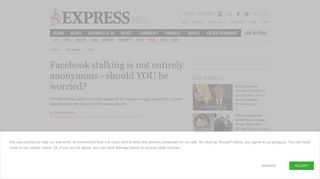 
                            9. Facebook update - Stalking your friends is no longer ...