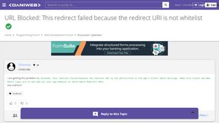 
                            11. facebook - URL Blocked: This redirect failed because ... [SOLVED ...