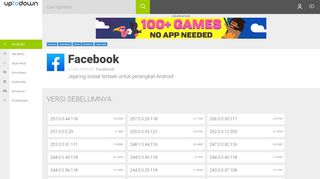 
                            5. Facebook versi lama - Android - Windows