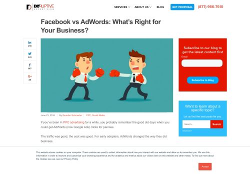 
                            9. Facebook vs AdWords: What's Right for Your Business?