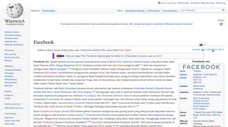 
                            8. Facebook - Wikipedia bahasa Indonesia, ensiklopedia bebas