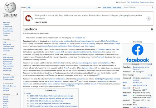 
                            5. Facebook - Wikipedia