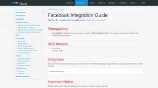 
                            10. Facebook with C++ - SDKBOX