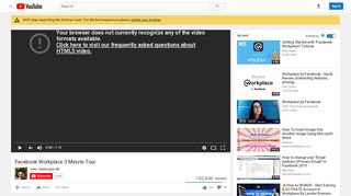 
                            6. Facebook Workplace 3 Minute Tour - YouTube