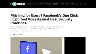 
                            8. Facebook's One Click Login Tool Goes Against Best Security Practices ...