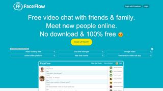
                            5. FaceFlow: Free Chat & Video Chat With Friends Online